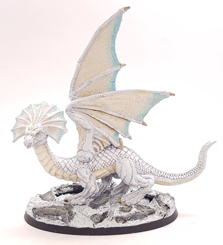222 - 2503 - Dragon Lords - Dragon of the Month - White Dragon - May 1984 (4)