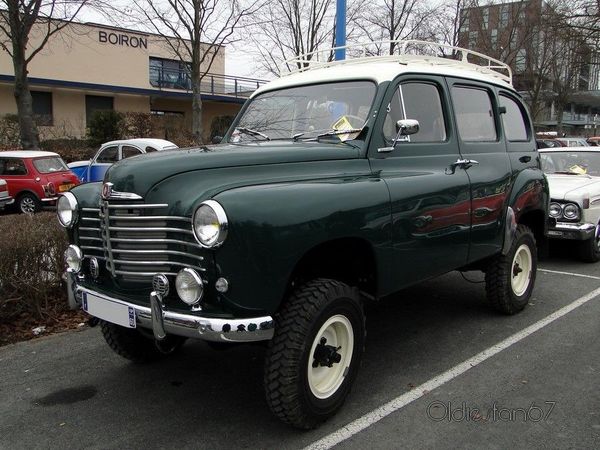 renault colorale prairie 4x4 1952 1956 1