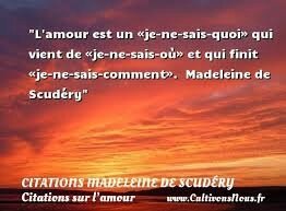 Citation Madeleine de Scudéry