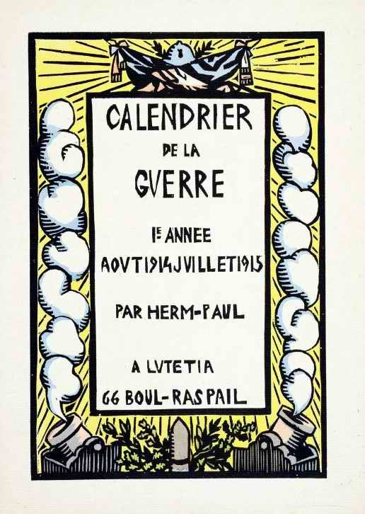 H P calendrier de guerre