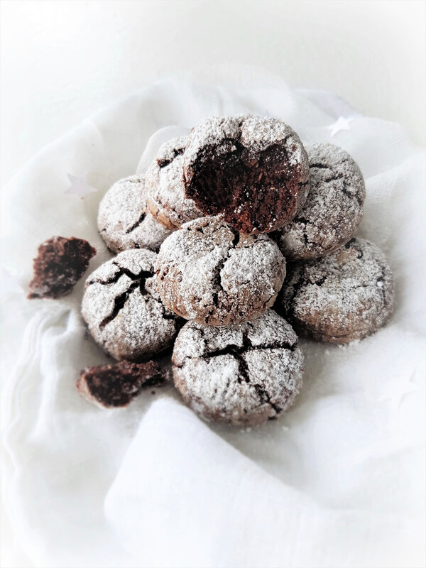 amaretti chocolat noir