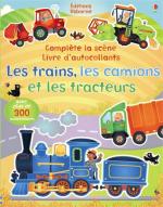 Les trains les camions et le tracteurs couv