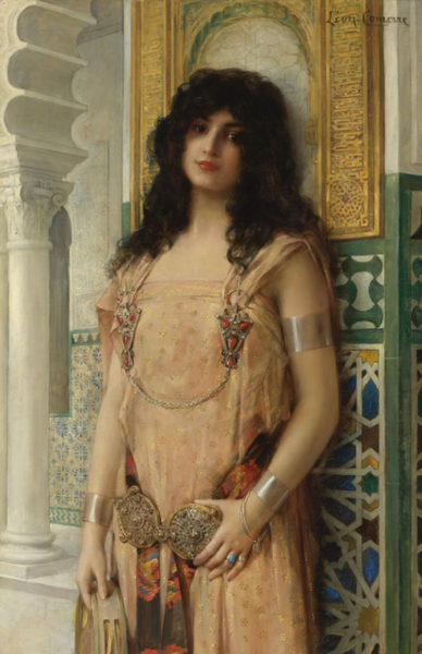 Léon François Comerre, An Eastern Beauty