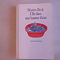 l'île dans une bassine, Béatrix Beck, <b>collection</b> <b>neuf</b>, éditions l'école des loisirs 1996