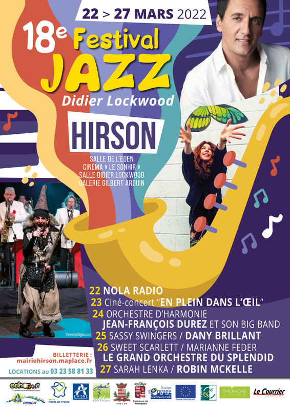 FESTIVAL JAZZ 2022 affiche