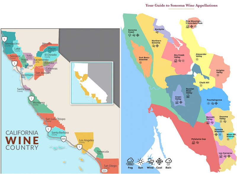 sonoma map