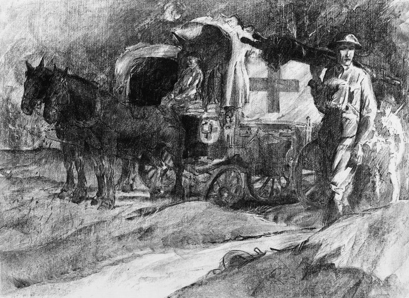 The waggon-loading post, Vaux Dyson