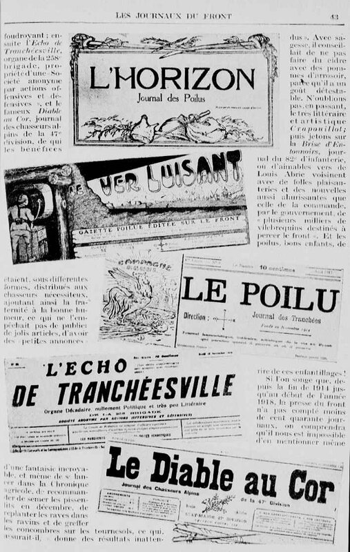Journaux du front5