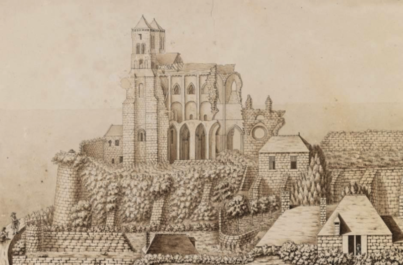 cathédrale Avranches ruines conférence 2018