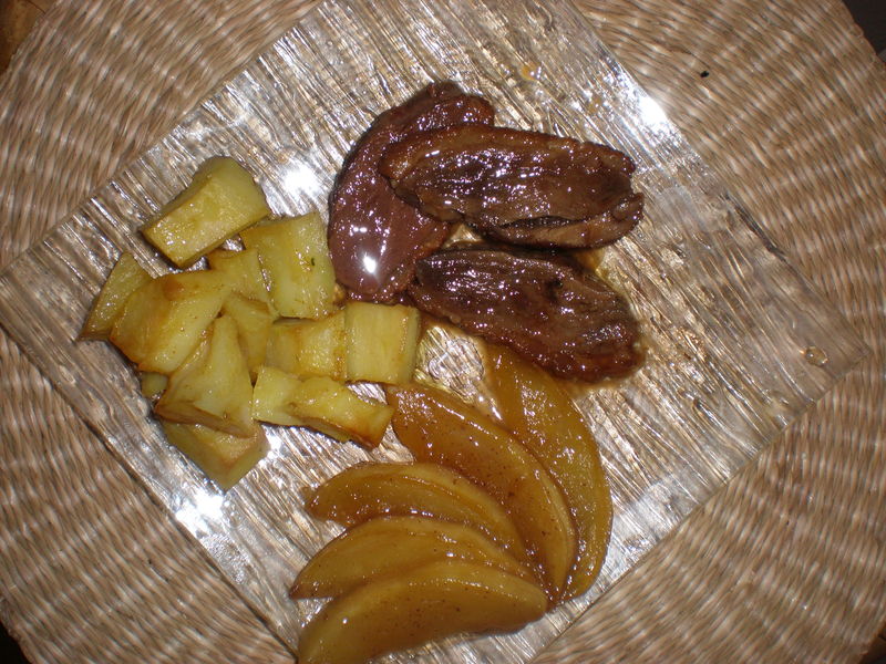 MAGRET DE CANARD CARAMELISE A LA MANGUE