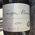 Chassagne-Montrachet 2011 - <b>Alex</b> <b>Gambal</b>
