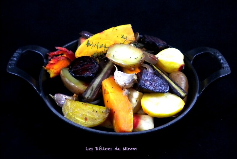 Légumes d’automne confits au miel 3