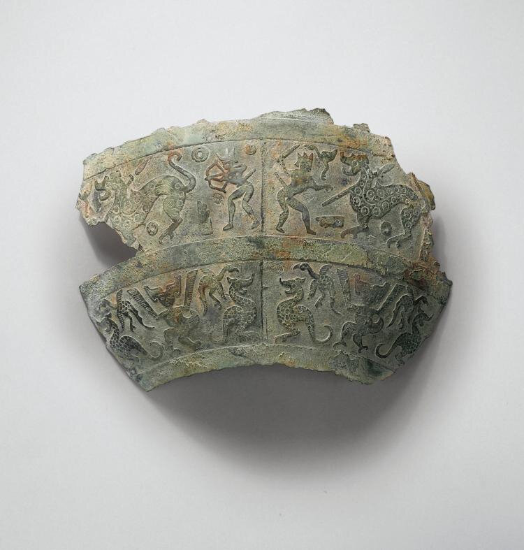Bronze, Hu, Dynastie des Zhou Orientaux, fin de l'époque Printemps-Automne, ca