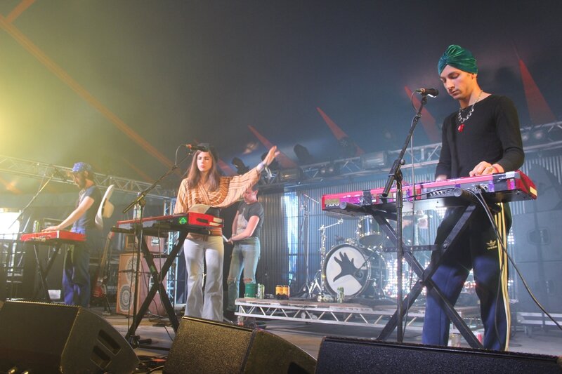 Glastonbury festival samedi 27 juin 2015 la Femme William's Green stage