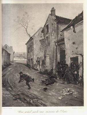 Dupray, grand garde aux environs de Paris