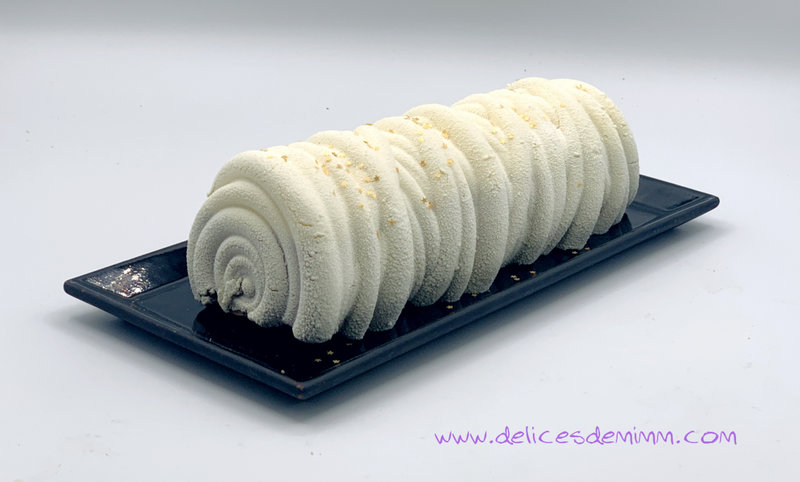 Bûche de Noël aux 3 chocolats