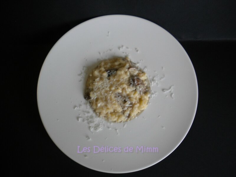 Risotto aux champignons 3