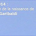 Anniversaire de la naissance de Garibaldi : Invitation de Boulegan Sian Nissart et de la LRLN