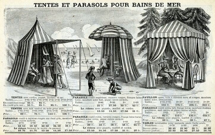 Tentes et parasols