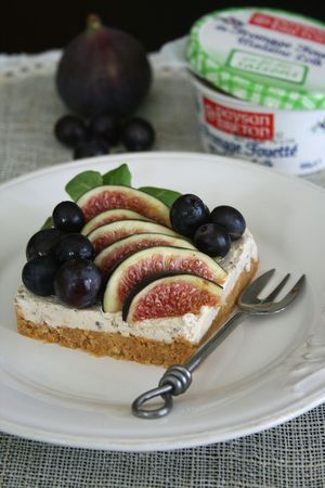 Comme un cheesecake mi-figue mi-raisin (sans cuisson) 3