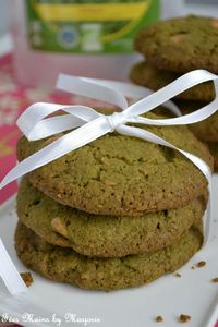 Cookies Matcha & Chocolat blanc