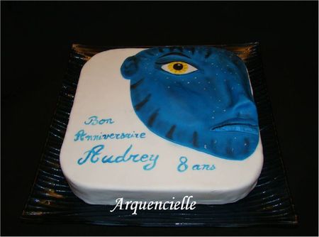 Gâteau Avatar cake