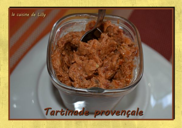 tartinade provençale