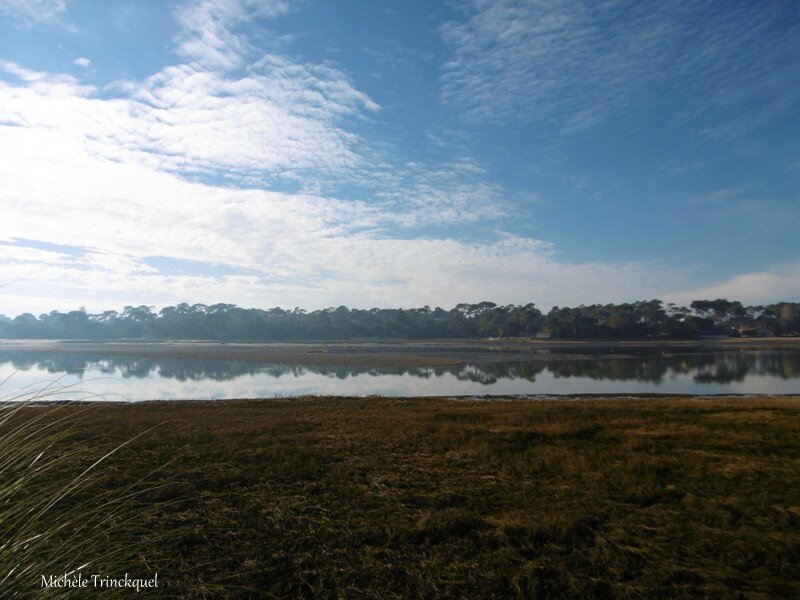 Bébés lecteurs, Lac Hossegor, Coucher soleil 051216