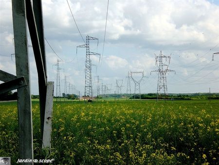Pylones haute tension