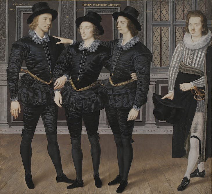 Isaac Oliver, The Browne Brothers, 1598