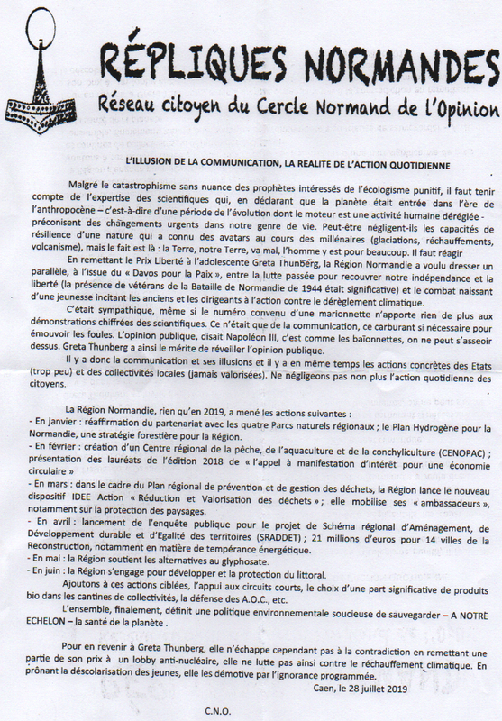 répliques normandes