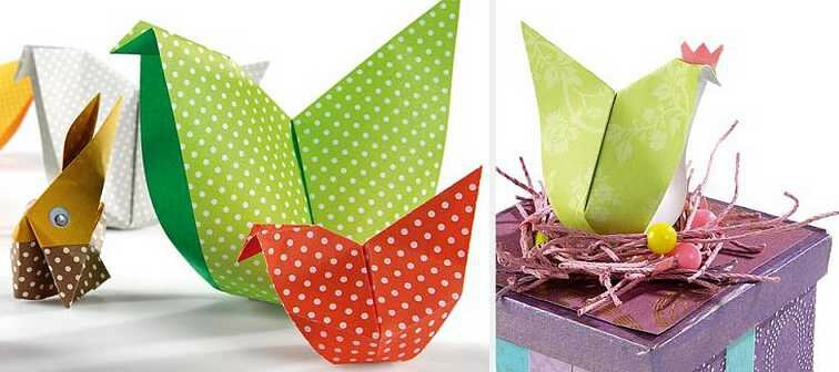 origami_poule