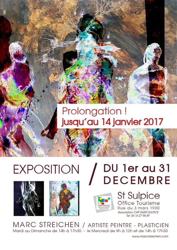Affiche OT St sulpice Marc Streichen prolongation 2
