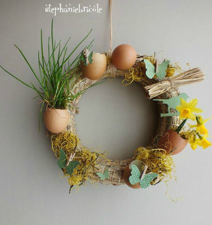 couronne de pâques