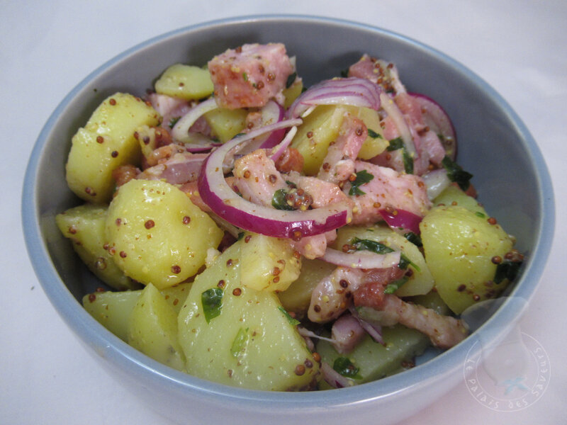Salade de pommes de terre et Morteau