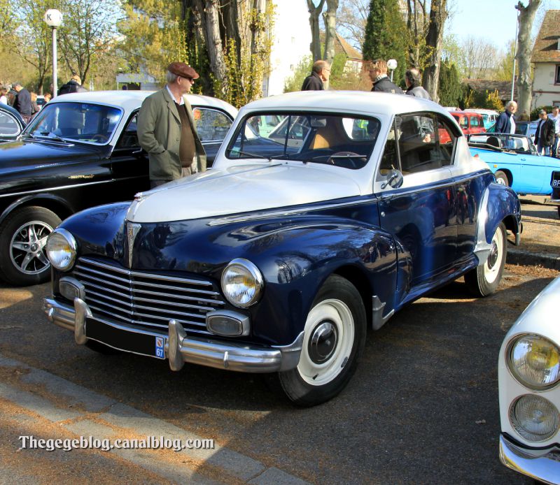 Peugeot 203 coupé de 1953 (Retrorencard avril 2012)
