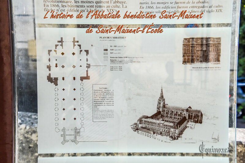 L’histoire de l’Abbatiale bénédictine Saint-Maixent de Saint-Maixent-l'École (2)