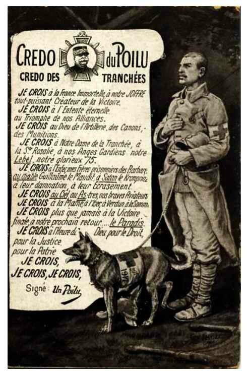 Crédo des tranchées