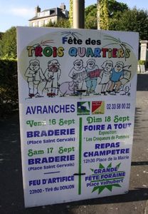 fetes des 3 Quartiers Avranches