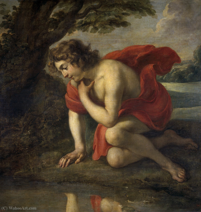 18:Jan_Cossiers-Narcissus