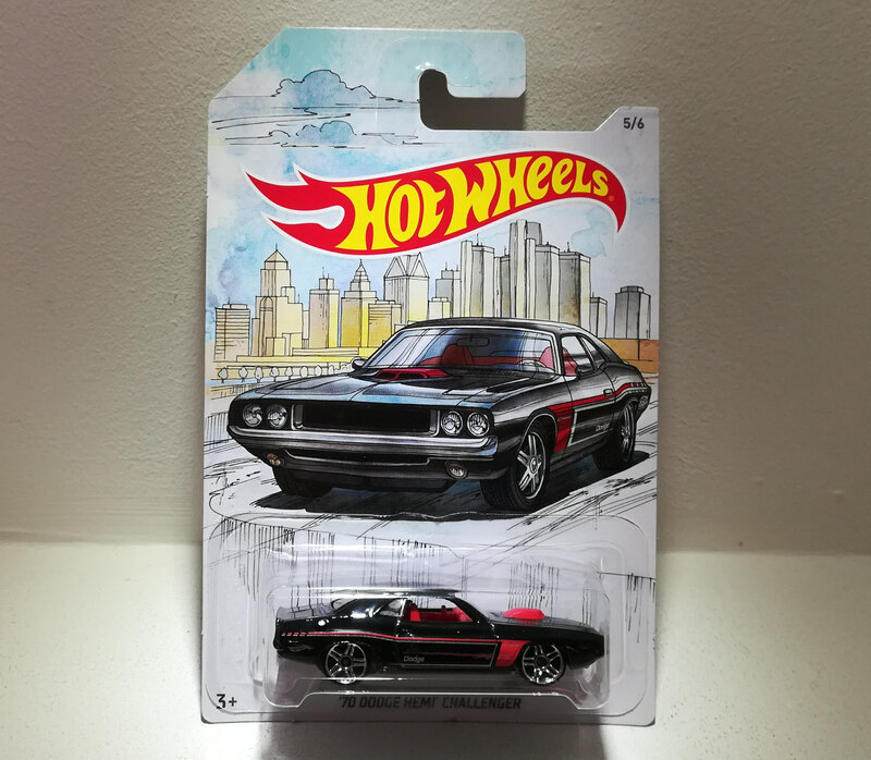 Dodge Hemi Challenger de 1970 (Hotwheels)