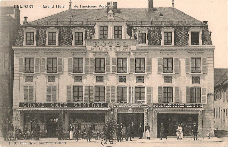 Belfort CPA Fbg France n°2 Hôtel Ancienne Poste R