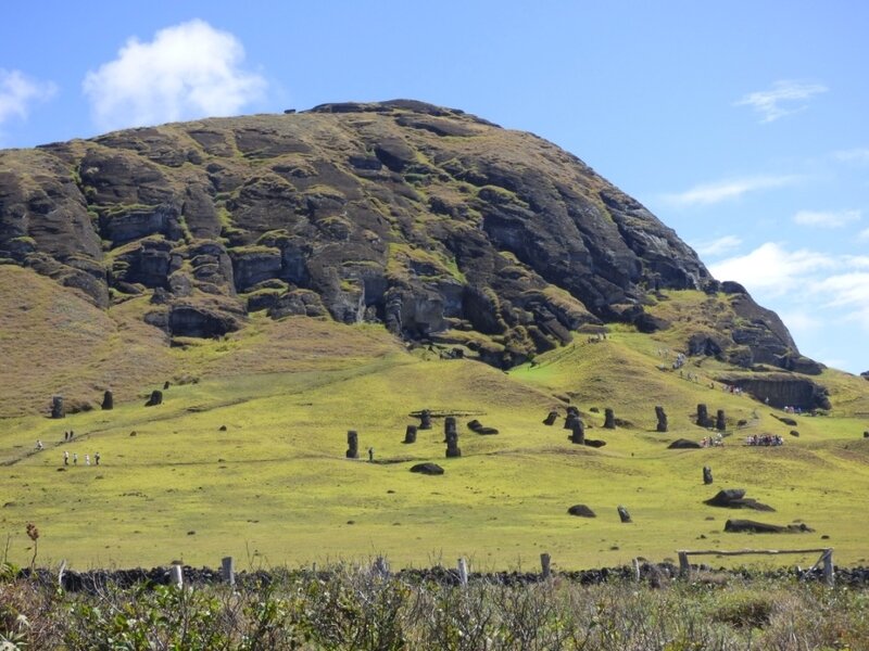 43 Carrière de Moais Rano Raraku