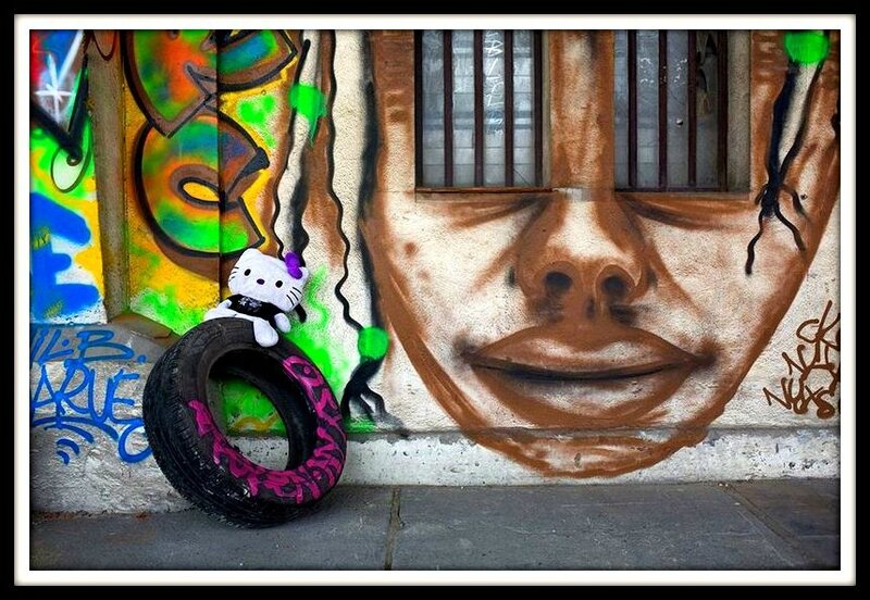 aerosol street art