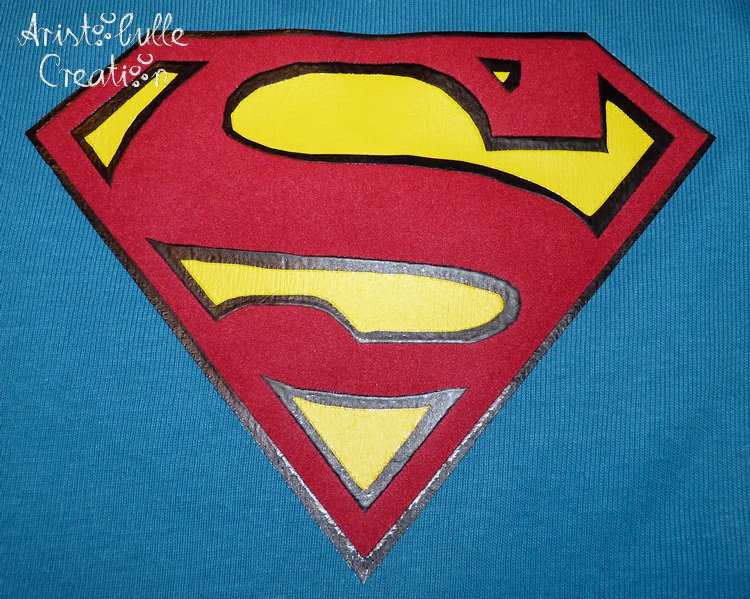 T-shirt Superman - détail