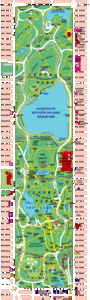 Plan Central Park map et son métro à New York 