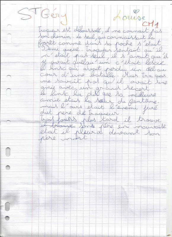 Texte Louise CM1