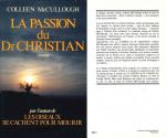 LA PASSION DU DOCTEUR CHRISTIAN - Colleen McCullouch