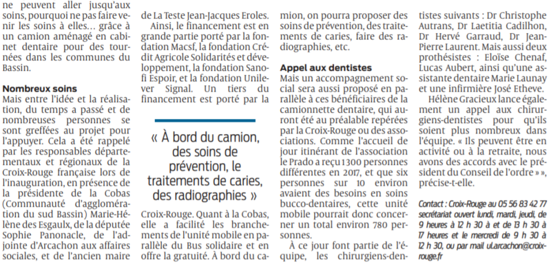 2021 12 15 SO Santé Des dentistes itinérants pour les personnes précaires2