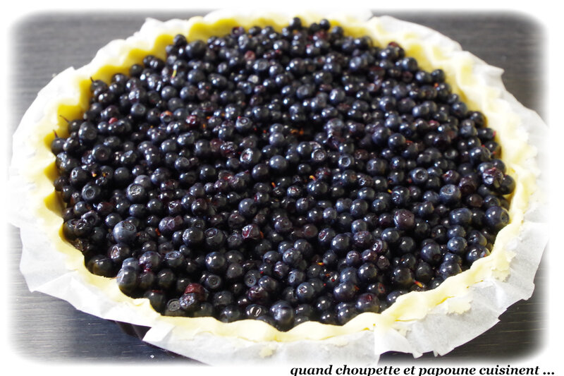 tarte aux myrtilles pâte sablée maison-3540